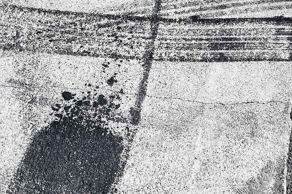 Blacktop Calligraphy #13