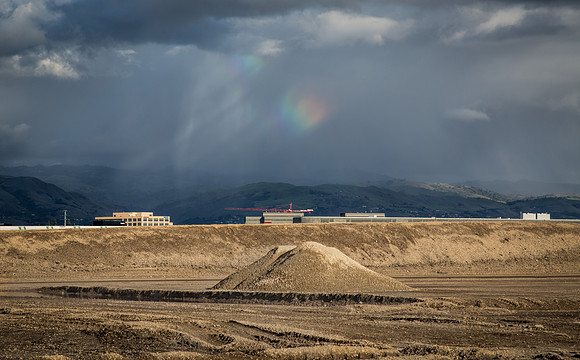A Rainbow Over San Jose Airport