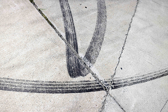 Blacktop Calligraphy #4