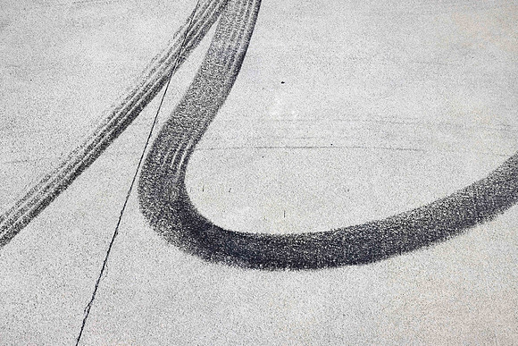 Blacktop Calligraphy #3