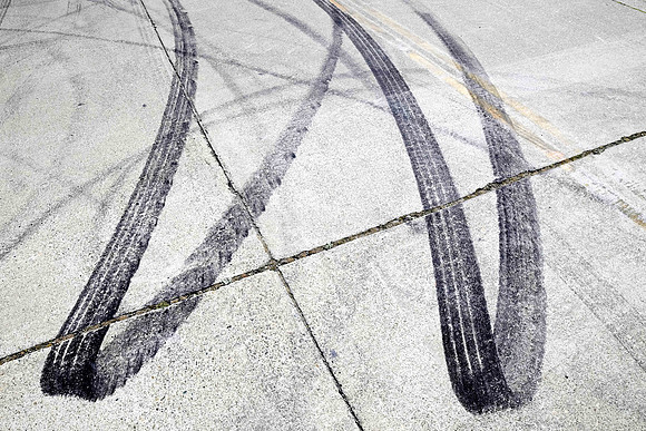 Blacktop Calligraphy #15