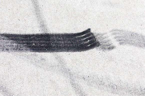 Blacktop Calligraphy #12
